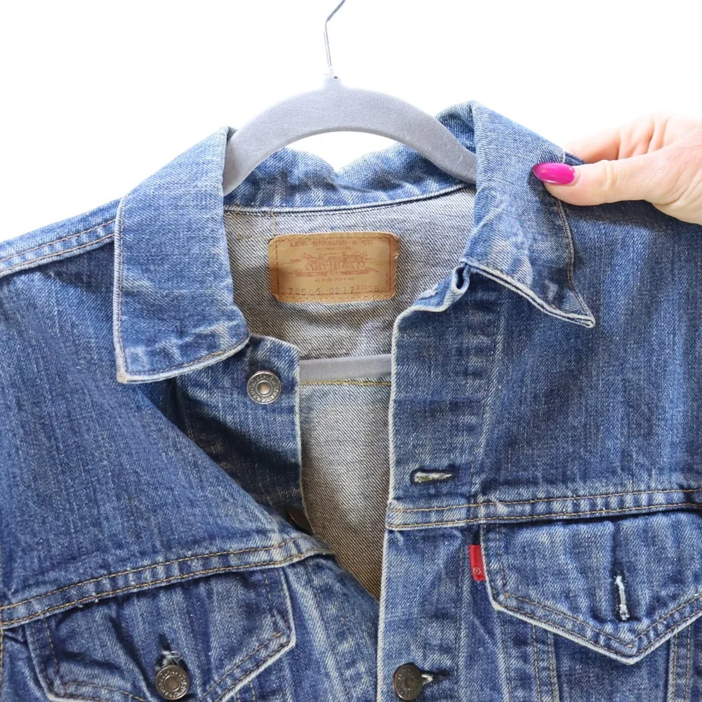 Vintage 70s Levi's Type III Denim‎ Jacket Rare 